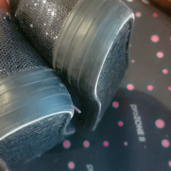 ♨️♨️♨️Black sparkle sneaker - Picture 3 of 5